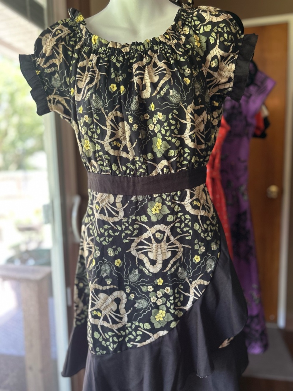 Alien face hugger dress sm/m